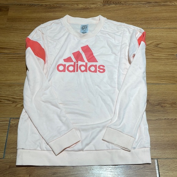 Peachy Colored Adidas Top! - Picture 1 of 3